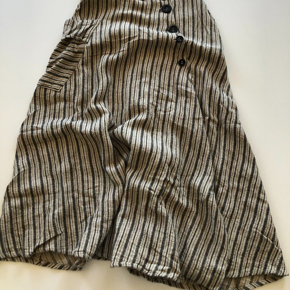 Anthropologie Eva Franco Stripe Utility Midi Dress - Picture 5 of 8